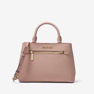 Michael Kors Hailee MD Satchel Leather Lightly used with tag.
